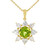 Collana in argento con Peridoto
