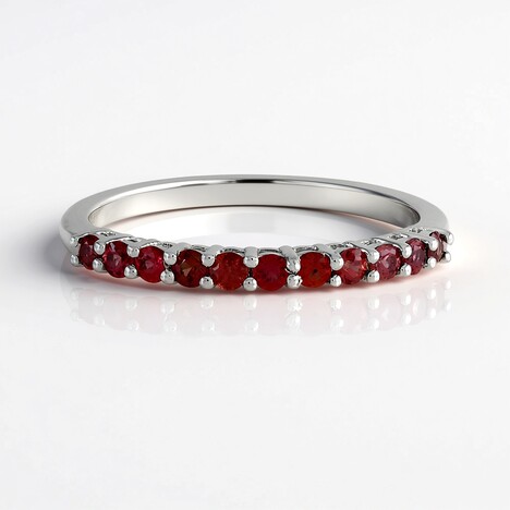 Anello in argento con Rubino Tanzania