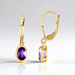 Orecchini in argento con Ametista