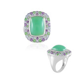 Chrysoprase Silver Ring (KM by Juwelo)