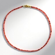 Collana in argento con Quarzo Color Rosa