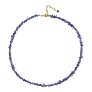 Collana in argento con Tanzanite
