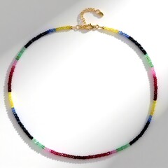 Collana in argento con Smeraldo Colombiano