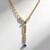 Collana in oro con Tanzanite AAA (CIRARI)