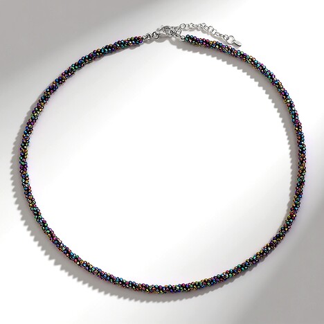 Collana in argento con Ematite Mistica