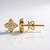 Orecchini in oro con Diamante IF (D) (Annette)