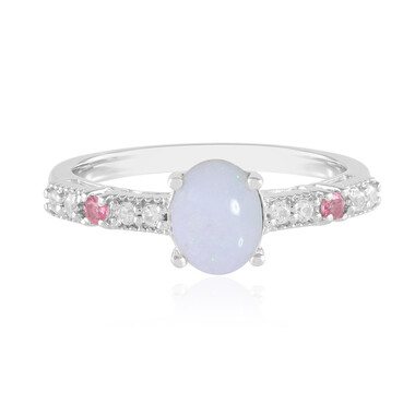 Australischer Opal-Silberring