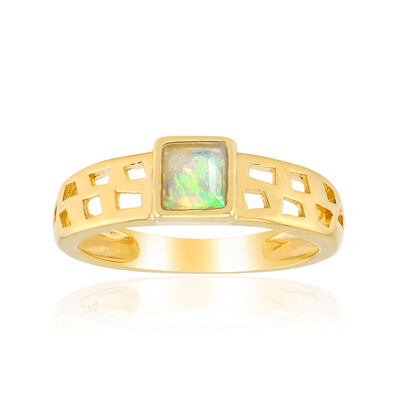 Anello in argento con Opale di Welo (SAELOCANA)