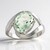 Anello in argento con Ametista Verde (Pallanova)