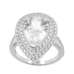 Anello in argento con Danburite