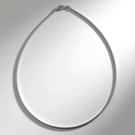 Zilveren halsketting (MONOSONO COLLECTION)