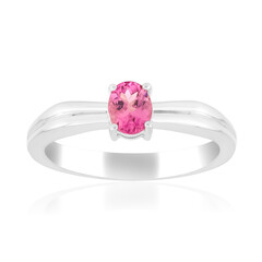 Bague en argent et Tourmaline rose du Brésil  (Pallanova)