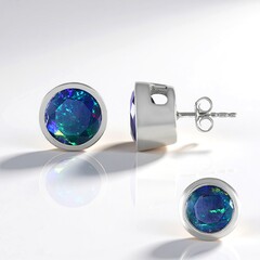 Parure in argento con Opale Mezezo (de Melo Essence)