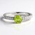 Bague en argent et Sphène