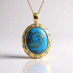Collana in argento con Turchese (Faszination Türkis)
