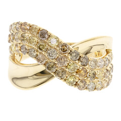 SI2 Fancy-Brillant-Goldring