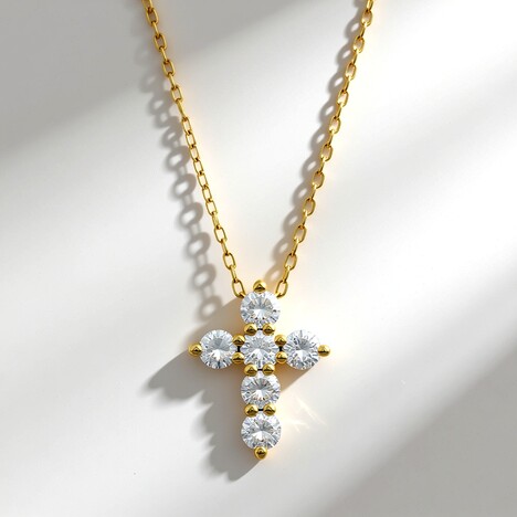 Collana in oro con Diamante SI2 (H) (CIRARI)