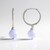 Orecchini in argento con Agata Lace Blu (MONOSONO COLLECTION)
