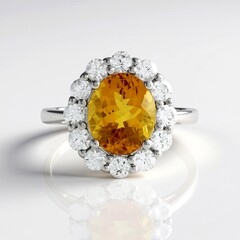 Bague en argent et Scapolite