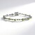 Bracciale in argento con Vesuvianite
