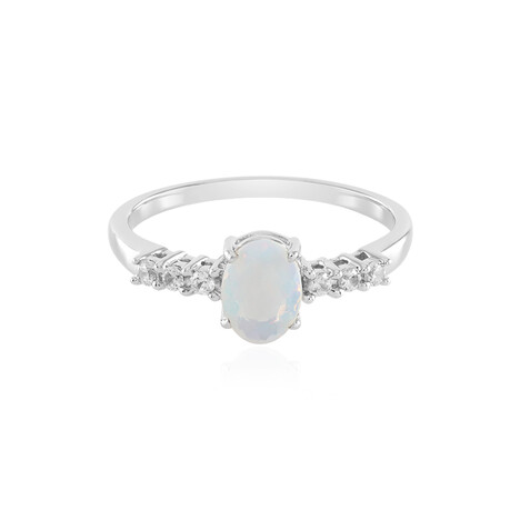 Welo Opal Silver Ring