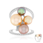 Ming-Perlen-Silberring (TPC)