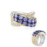 Tansanit-Silberring (Gems en Vogue)