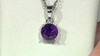 Pendentif en argent et Améthyste