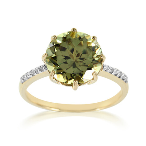 Zilveren ring met een zultaniet