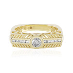 Gouden ring met een I2 (I) Diamant (Ornaments by de Melo)