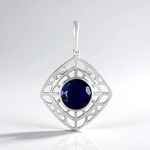 Ciondolo in argento con Opale Mezezo (Ornaments by de Melo)