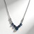Collana in oro con Zaffiro Ceylon Blu