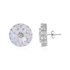 Orecchini in argento con Opale di Welo