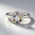 Bague en argent et Zircon