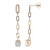 14K AAA Welo Opal Gold Earrings (CIRARI)
