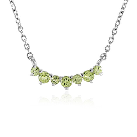 Collar en plata con Peridoto