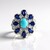 Anello in argento con Turchese Sleeping Beauty (Dallas Prince Designs)