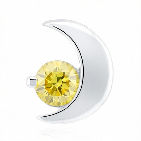 Ciondolo in oro con Diamante Giallo VS1 (Annette)