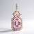 Ciondolo in argento con Kunzite