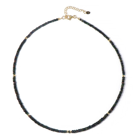 Zilveren halsketting met Mezezo opalen