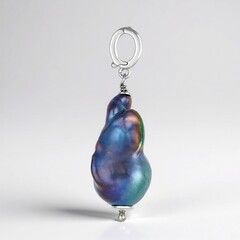 Ciondolo in argento con Perla Mistica d'Acqua Dolce