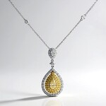 Collana in oro con Diamante Giallo SI2 (CIRARI)