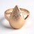 Anello in argento con Diamante Argyle Rose de France I1 (Annette)