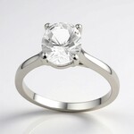 Anello in argento con Danburite