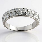 Anello in argento con Zircone