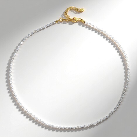 Collana in argento con Zircone