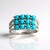 Anello in argento con Turchese Sleeping Beauty (Faszination Türkis)