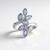 Anello in argento con Opale di Welo