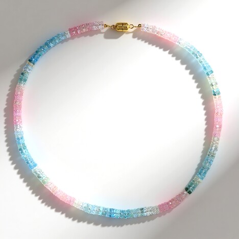 Collana in argento con Acquamarina Brasiliana (Adela Silber)