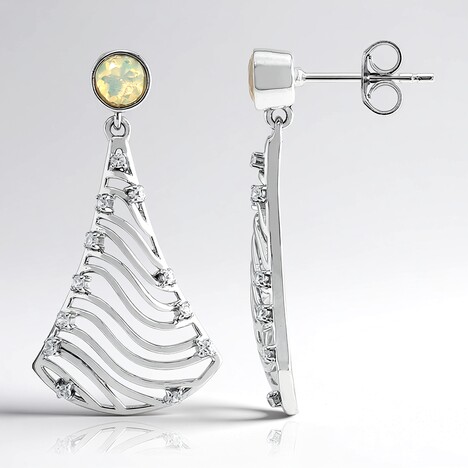 Orecchini in argento con Opale di Welo (SAELOCANA)